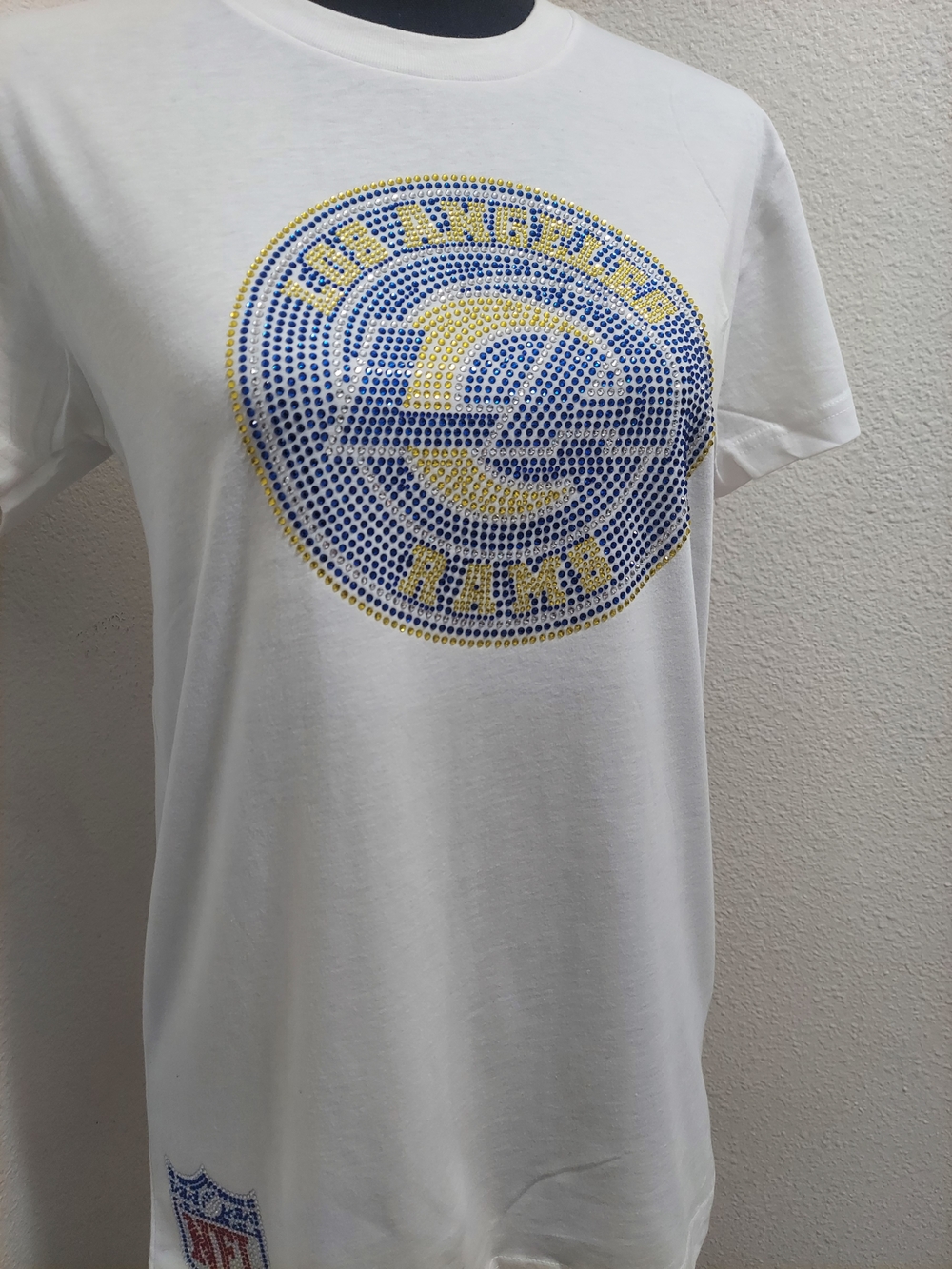 Los Angeles Rams Womens Fitted T-shirt - Picture 4 of 7